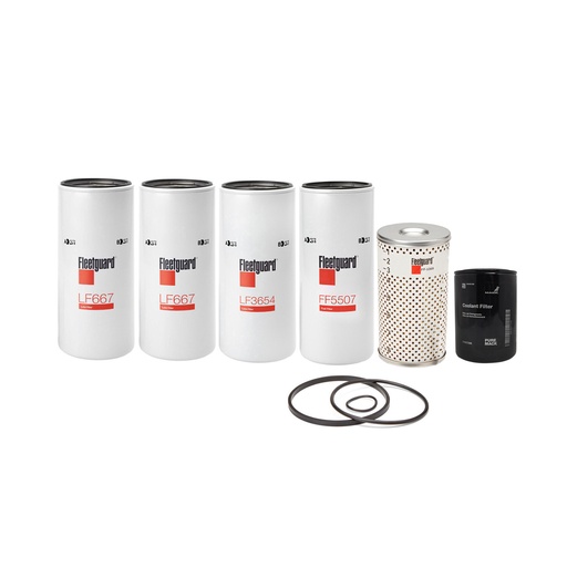 VOLVO OIL CHANGE KIT LF667, LF3654, FF5507, FF5369, 21937298