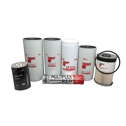 [KGAKIT-47] VOLVO OIL CHANGE KIT LF667, FF42128, LF3654, FS19765, 21937298, FREE GREASE