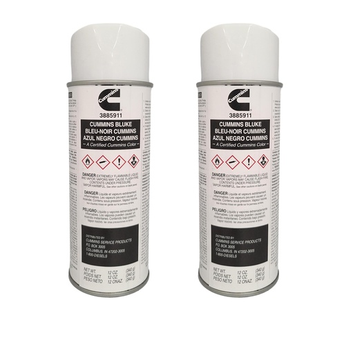 OEM CUMMINS PAINT BLUKE CAN 3885911 *(Pack of 2)*