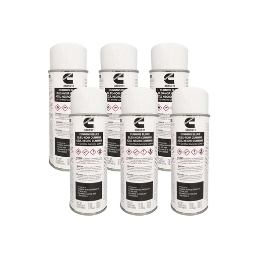 OEM CUMMINS PAINT BLUKE CAN 3885911  *( Pack of 6)*