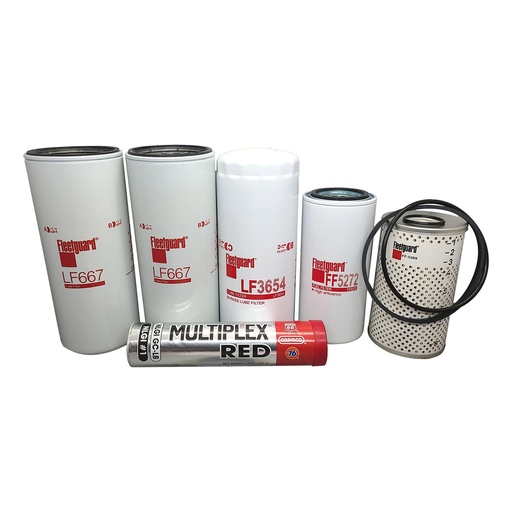 [KGAKIT-43] VOLVO OIL CHANGE KIT LF667, FF5272, LF3654, FF5369 FREE GREASE