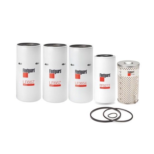 VOLVO OIL CHANGE KIT LF667, FF5272, LF3654, FF5369