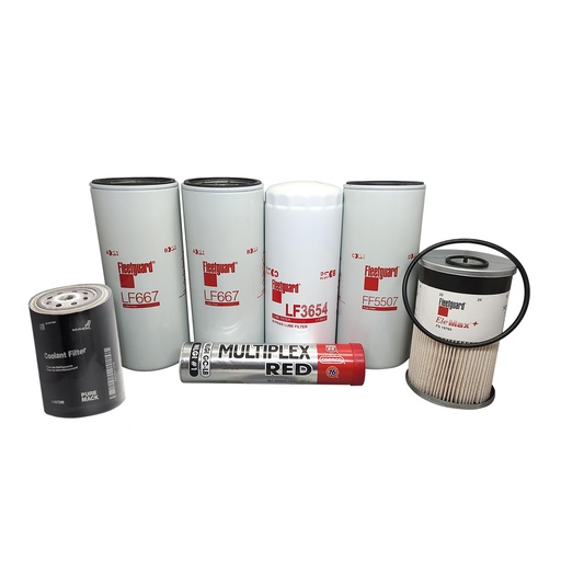 [KGAKIT-48] VOLVO OIL CHANGE KIT LF667, FF5507, LF3654, FS19765, 21937298, FREE GREASE