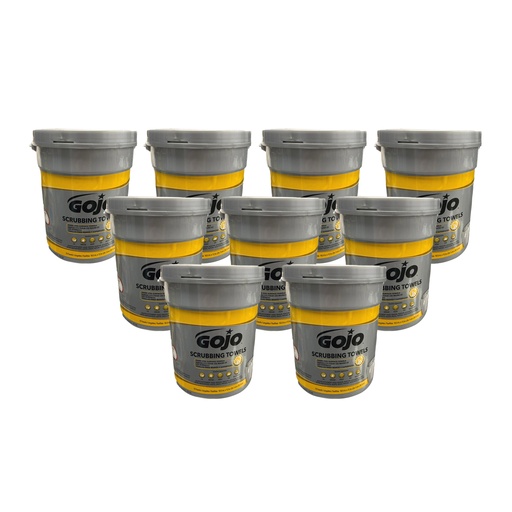GOJO Scrubbing Towels Hand And Surface,72 Per Bucket,6396-645-F 6396-06 (9 Pack)