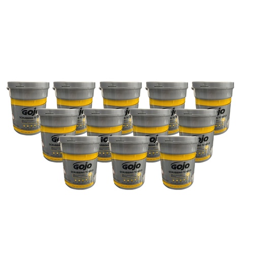 GOJO Scrubbing Towels Hand And Surface,72 Per Bucket,6396-645-F 6396-06(12 Pack)