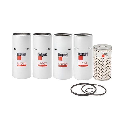 VOLVO OIL CHANGE KIT, LF667, FF254, LF3654, FF5369