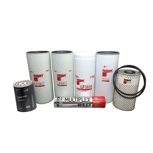 [KGAKIT-42] VOLVO OIL CHANGE KIT, LF667, FF254, LF3654, FF5369, 21937298 FREE GREASE