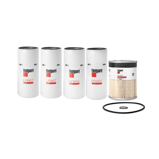 VOLVO OIL CHANGE KIT LF667, FF5507, LF3654, FS19915