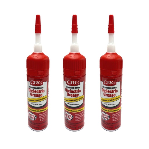 CRC 05113 Technician Grade Dielectric Grease, 3.3 Wt Oz -*(Pack of 3)*