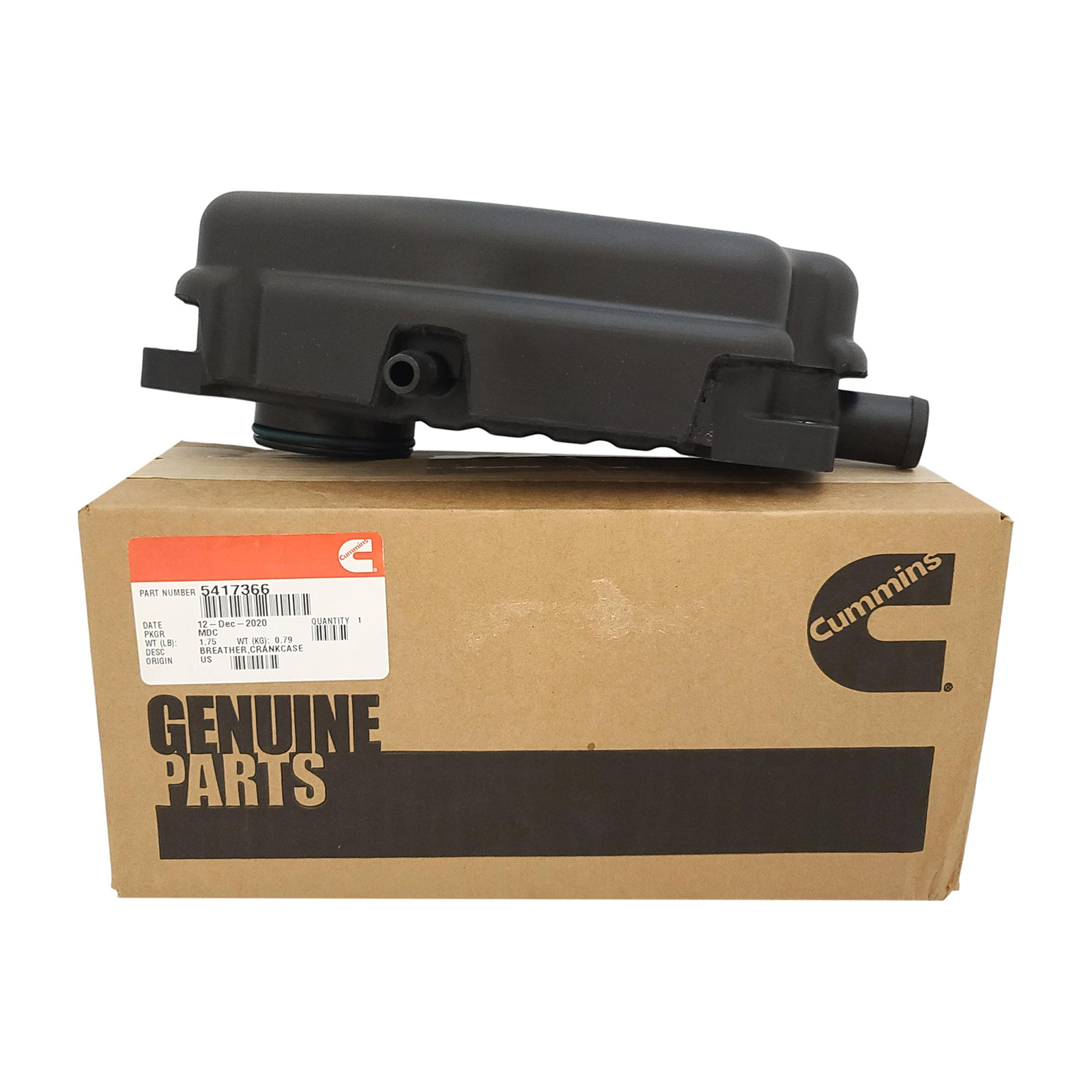 OEM CUMMINS BREATHER, CRANKCASE 5417366, 5417366CUM, 5679573