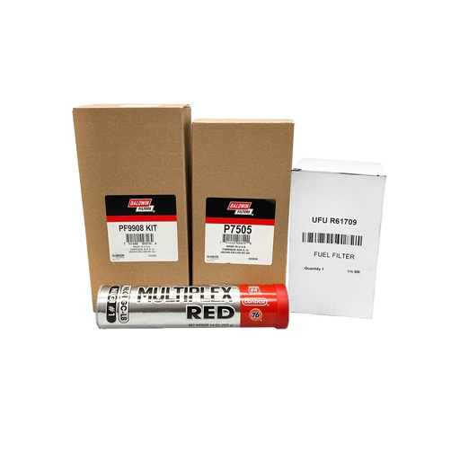 OEM DETROIT OIL CHANGE KIT P7505, PF9908, UFU R61709, FREE GREASE