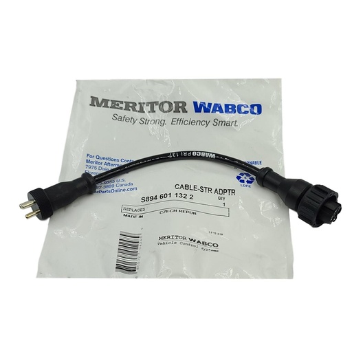 [XS-HBSR-1HME] MERITOR WABCO ABS TRACTOR ADAPTER CABLE - S8946011322