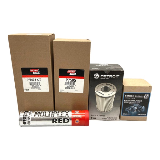 [KGAKIT-156] DETROIT OIL CHANGE KIT, P7505, PF9908KIT, R61709, A4722030355, FREE GREASE