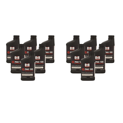 OTR PAG100 AC & Refrigerant Oil R134a 8oz Bottle *(Pack of 12)*