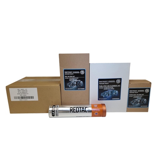 [2A-K303-FVFX] Genuine DETROIT OIL CHANGE KIT A4731800909 A4700903151 A0000903651 A4722030355