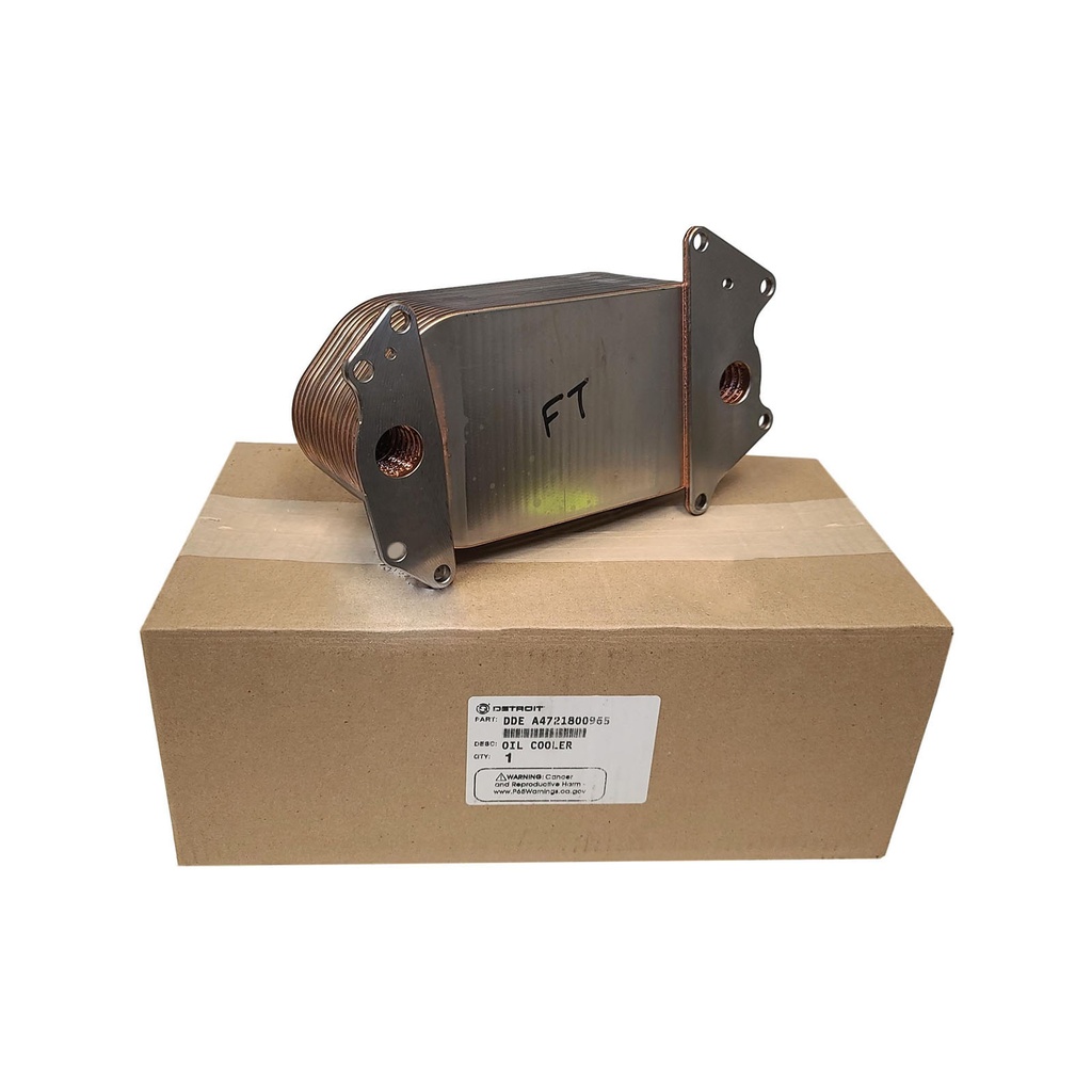 OEM DETROIT DD15 DDE A4721800965 OIL COOLER KAHGO Truck Parts
