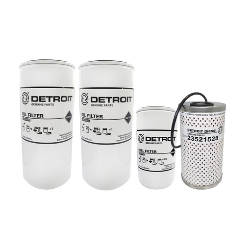 [OU-ZEJ4-4SC8] Genuine DETROIT ENGINE OIL CHANGE FILTER,23530573,23530707,23521528