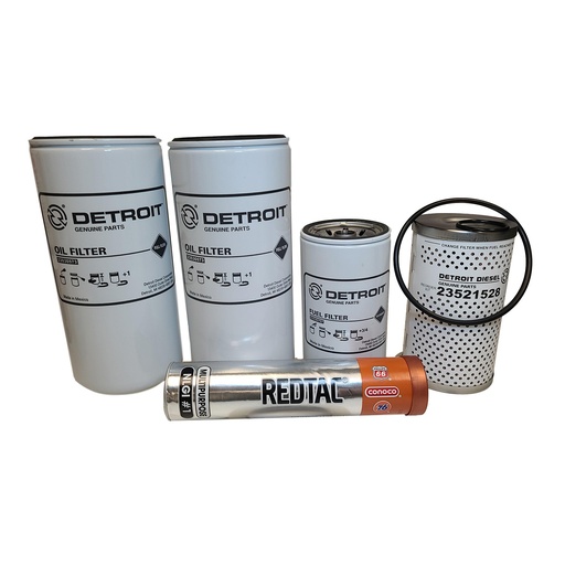 [OU-ZEJ4-4SC8] Genuine DETROIT ENGINE OIL CHANGE FILTER,23530573,23530707,23521528