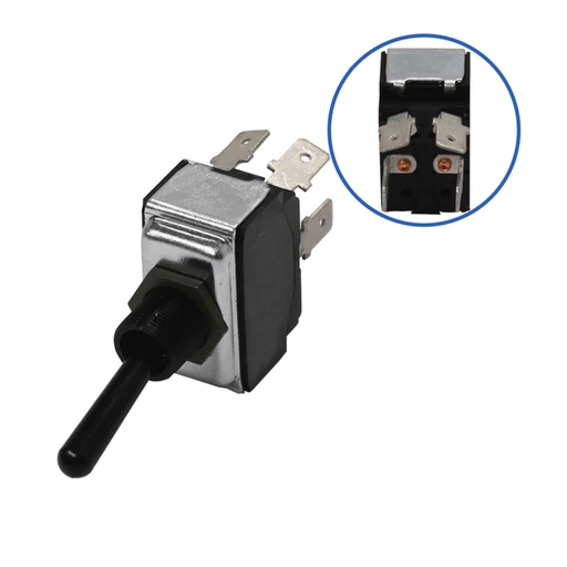[NL-959R-986Z] Toggle Switch DPST Peterbilt KG22041 577.75611 8956K996 1606657 16-06657