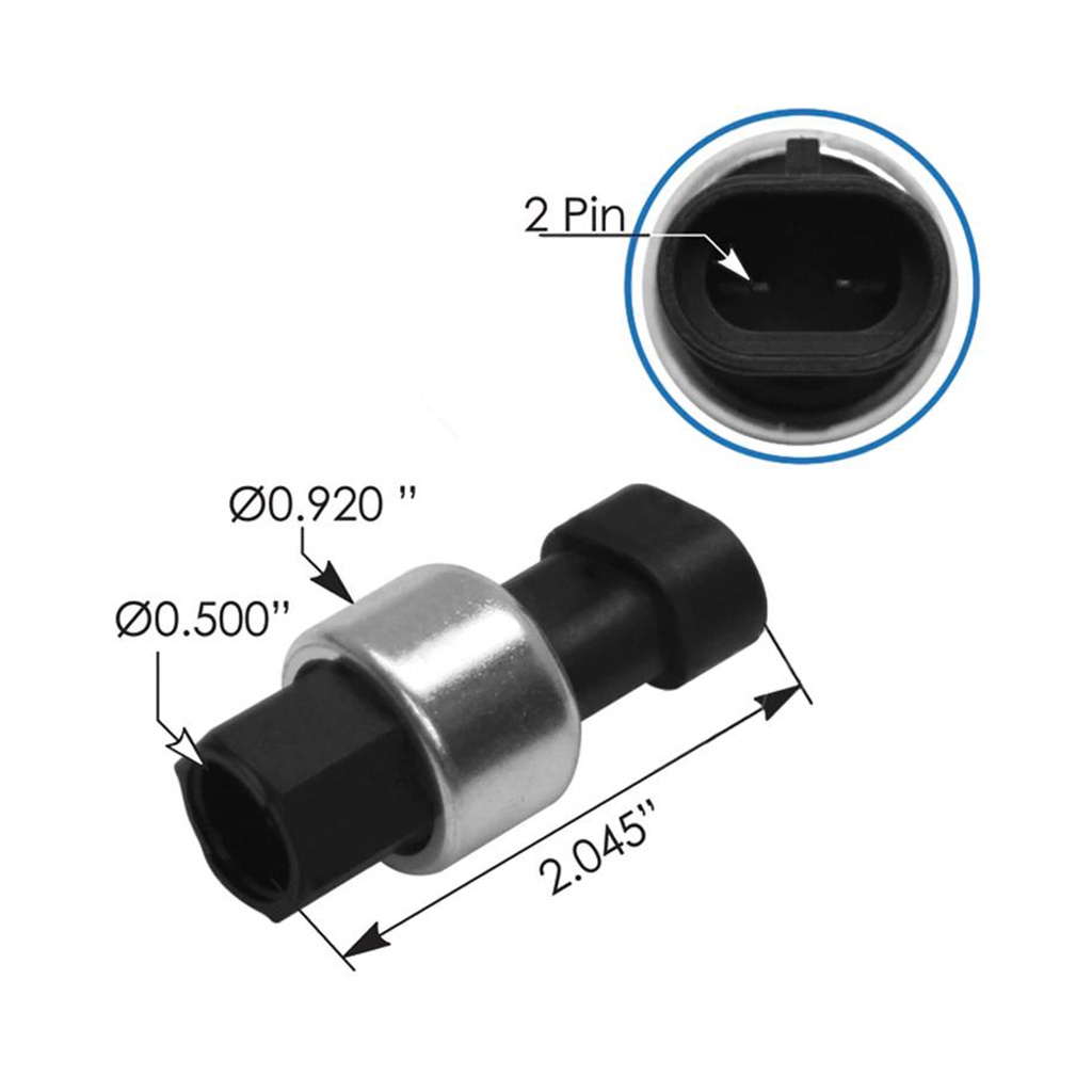 Pressure Cycling Switch AC Peterbilt 577.75616 1803834 KAHGO Truck Parts