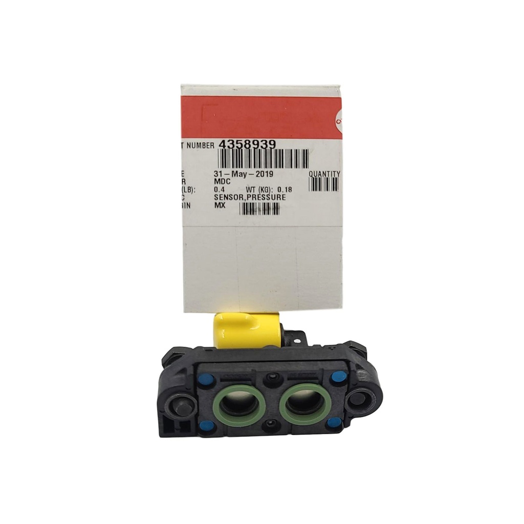 New OEM Genuine Cummins ISX EGR Differential Pressure Sensor 4358939
