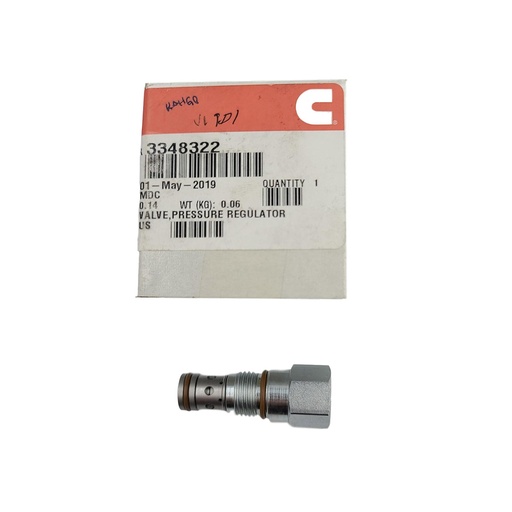New OEM Genuine Cummins Valve, Pressure 3348322