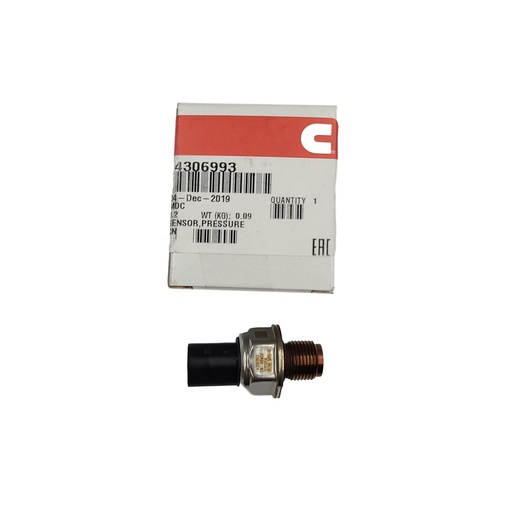 New OEM Genuine Cummins   FUEL RAIL PRESSURE SENSOR 4306993