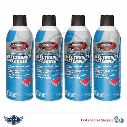 X4 Johnsens 4600 Quick-Drying 10 Oz. Electronics Cleaner Precision Spray Can