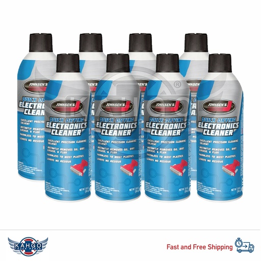 X8 Johnsens 4600 Quick-Drying 10 Oz. Electronics Cleaner Precision Spray Can