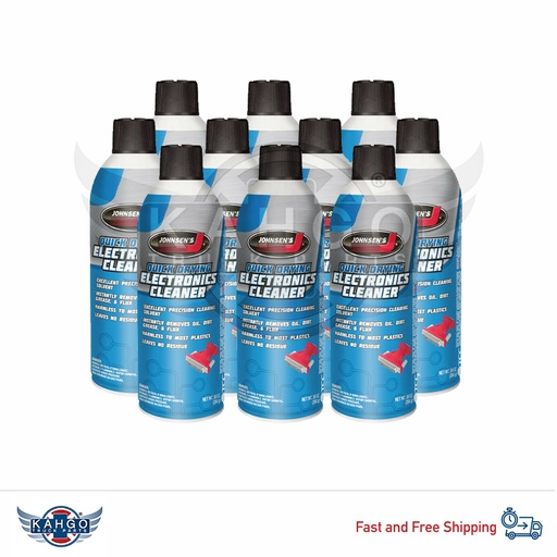 X10 Johnsens TCC-4600 Quick-Drying 10 Oz Electronics Cleaner Precision Spray Can