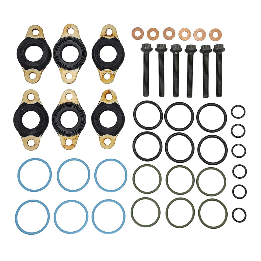Fuel Injector Seals Detroit Diesel DD15 DD13 Injector O-Ring Kit - OEM ...