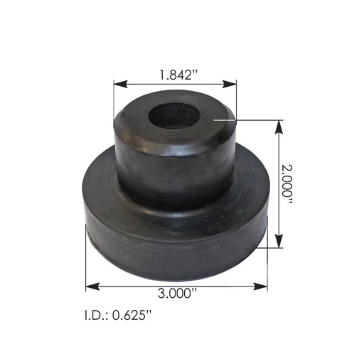 [GV-JUX4-9RPZ] Cab Mount Bushing Kenworth 500.927, M59131, 13-1011