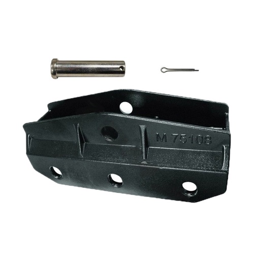 [2R-CB74-TBCL] Hood Lower Bracket Kit Peterbilt M75108K 1305108