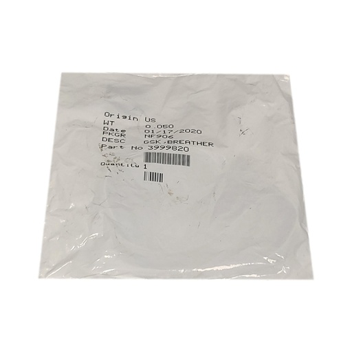 OEM CUMMINS GASKET,BREATHER  3999820