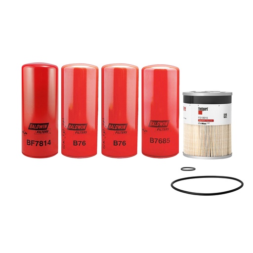 VOLVO OIL CHANGE KIT B76, BF7814, B7685, FS19915