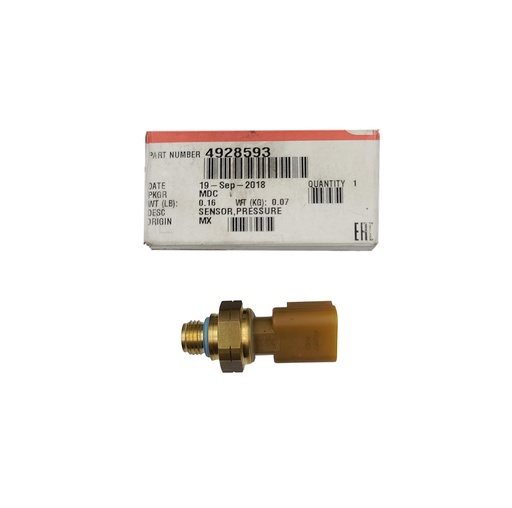 New OEM Genuine Cummins ISX ISM ISL Intake Manifold Pressure Sensor 4928593