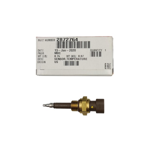 New OEM Genuine Cummins Engine Water Coolant Temperature Sensor 2872764