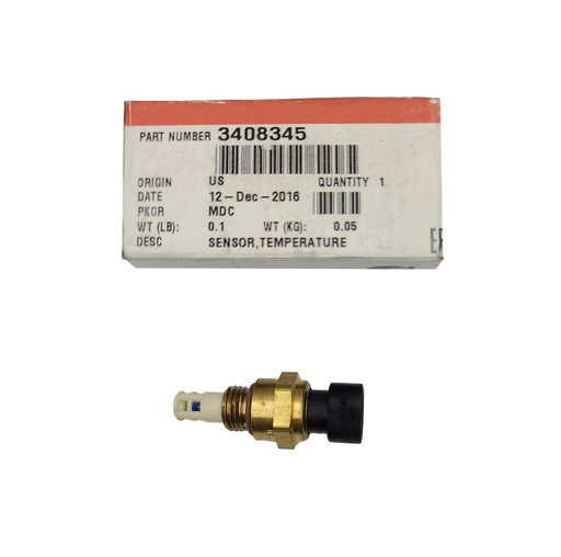 New OEM Genuine Cummins Intake Air Temperature Sensor 3408345