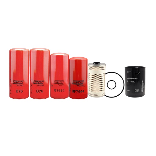 VOLVO OIL CHANGE KIT, B76, BF7644, B7685, PF7744, 21937298