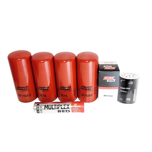 [KGAKIT-121] VOLVO OIL CHANGE KIT, B76, BF7943, B7685, PF7744, 21937298 FREE GREASE