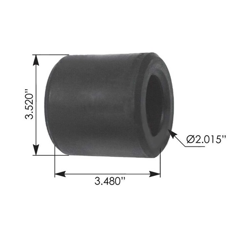 [MH-587U-DX0O] Drawbar Eye Bushing Rubber Premier   MPM348
