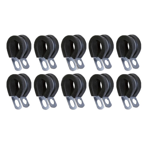 Tube Clamp Rubber Lined 5/8in - 10 Pack 561.3110 905RA 492003