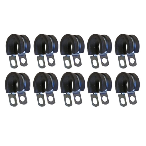 Tube Clamp Rubber Lined 3/4in - 10 Pack   561.3112   906RA