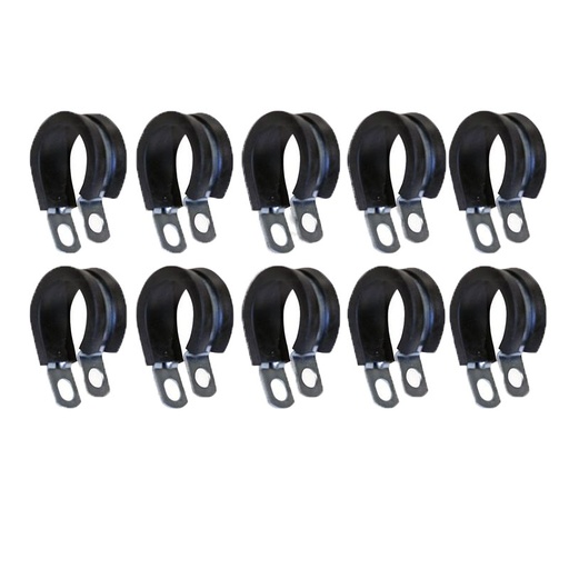 Tube Clamp Rubber Lined 1in - 10 Pack 561.3116  907RA 492006