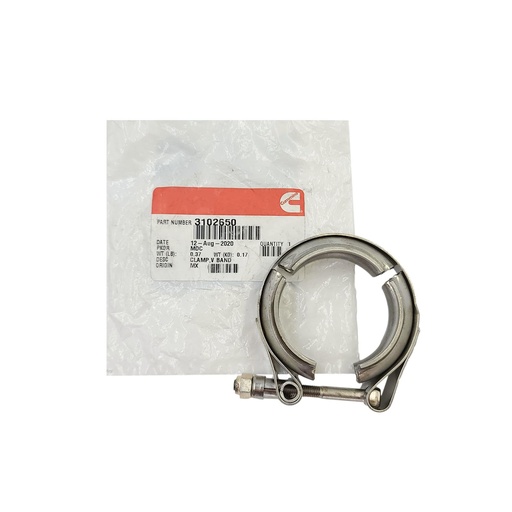 OEM CUMMINS CLAMP,V BAND 3102650