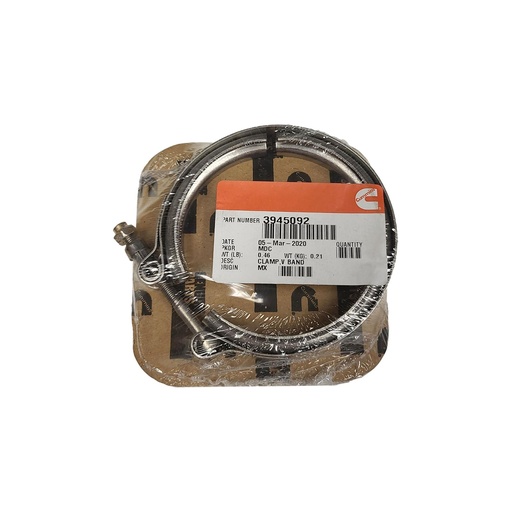 OEM CUMMINS CLAMP,V BAND 3945092