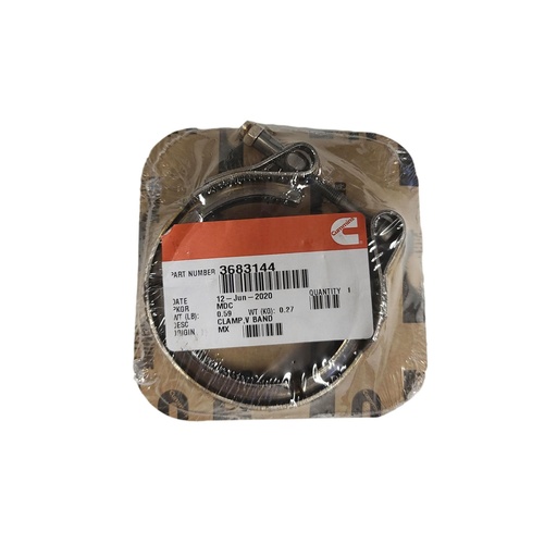 [ZH-0U9U-F6SQ] OEM CUMMINS CLAMP,V BAND 3683144