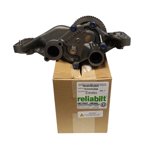 OEM DETROIT OIL PUMP GR SERIES 60 14L DDEC V EPA04 R23505886 $999.99+CORE $140.99