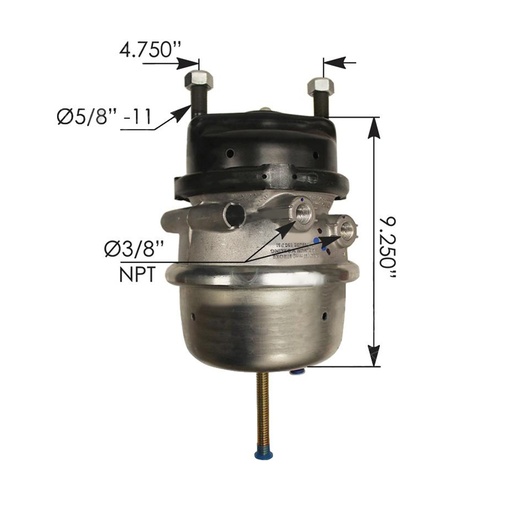 Spring Brake Type 18/24 Disc Brake LH  179.SB1824DB-L  K066993  K043299  S33417L
