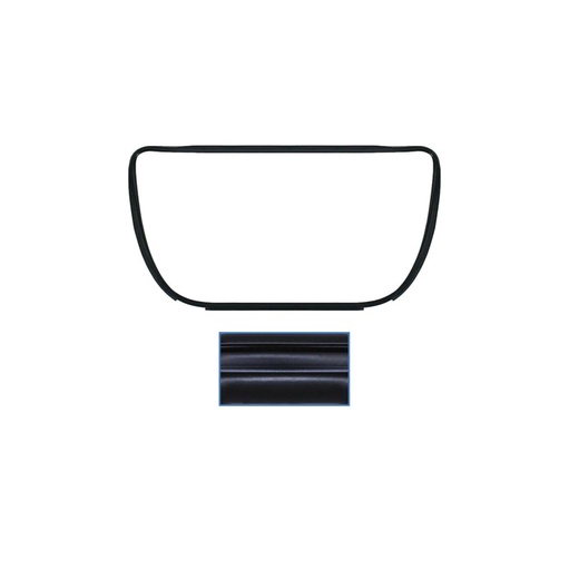 [0Z-LPWD-QCOB] Curved Windshield Seal 1 Pc Kenworth  M203141 R421098  R42-1098